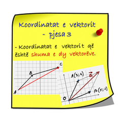 Koordinatat e vektorit